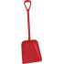Pelle manche droit - 1035 mm - 5 couleurs - Vikan - 5623 : Couleur:Rouge