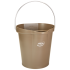 Vikan Seau alimentaire ultra hygiénique 12 Litres 10 couleurs 5686 : Couleur:Marron