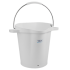 Vikan Seau alimentaire ultra hygiénique 20Litres 5 couleurs : Couleur:Blanc