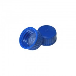 Flacon en verre | Flacon en verre borosilicaté 5.1 avec bouchon à vis GL18 | 10VIAL2036