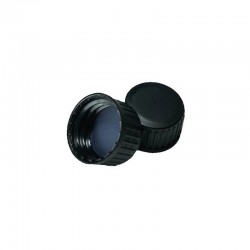 Bouchon | Bouchon à vis avec septum - PTFE silicone - 3 tailles -Pobel