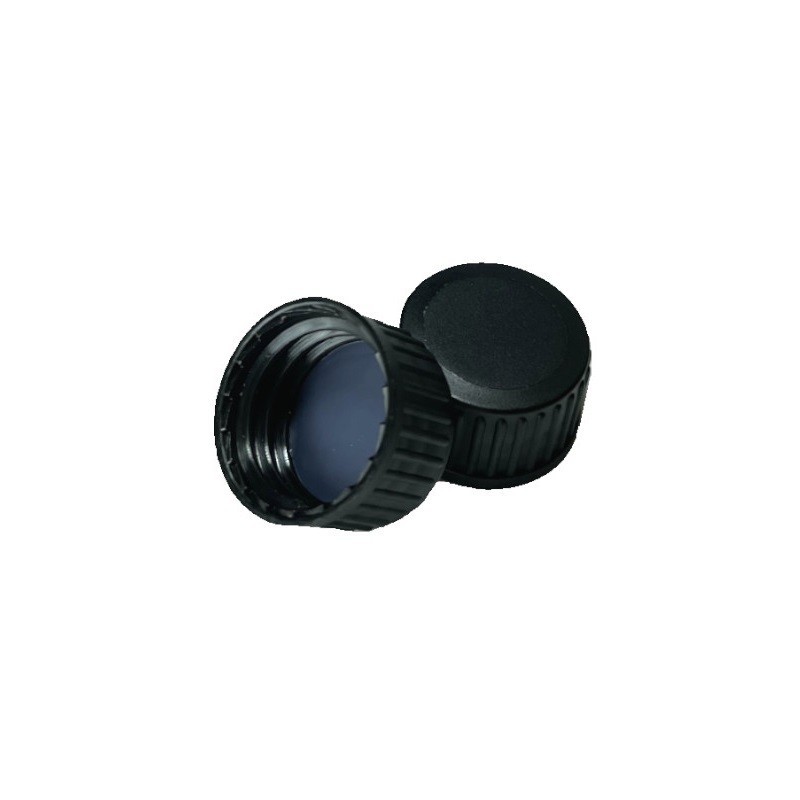 Bouchon | Bouchon à vis avec septum - PTFE silicone - 3 tailles -Pobel