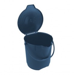 Seau détectable avec couvercle 12 litres MBK15/SETMDX