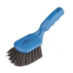 Brosse à main dure courte détectable 254 mm fibres 0.6 mm 4 couleurs D4MDX