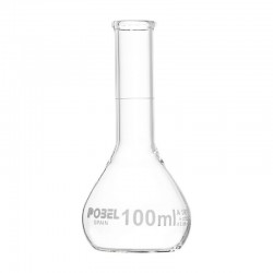 Fiole de laboratoire | Fiole jaugée en verre borosilicaté 3.3 pour l'analyse du sucre 0100496710