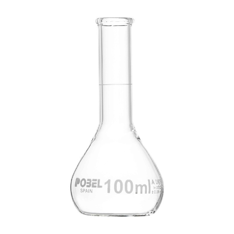 Fiole de laboratoire | Fiole jaugée en verre borosilicaté 3.3 pour l'analyse du sucre 0100496710