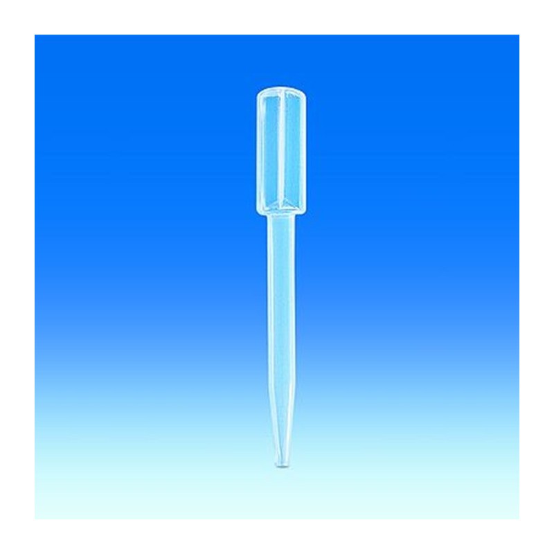 Micropipette | Pipette Pasteur sans graduation PELD 1.8 ml par 250 pièces VITLAB 149693 | VIT-149693