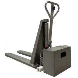 Transpalette Inox | Transpalette haute levée électrique en inox 304 | TMS80/SE304