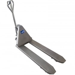 Transpalette Inox | Transpalette en inox 304 manuel - double galets - fouches fermées | TM20/T304FF