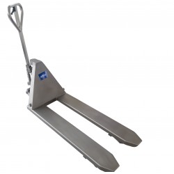 Transpalette Inox | Transpalette en inox 316 manuel - simple galet - fouches fermées | TM20/S316FF