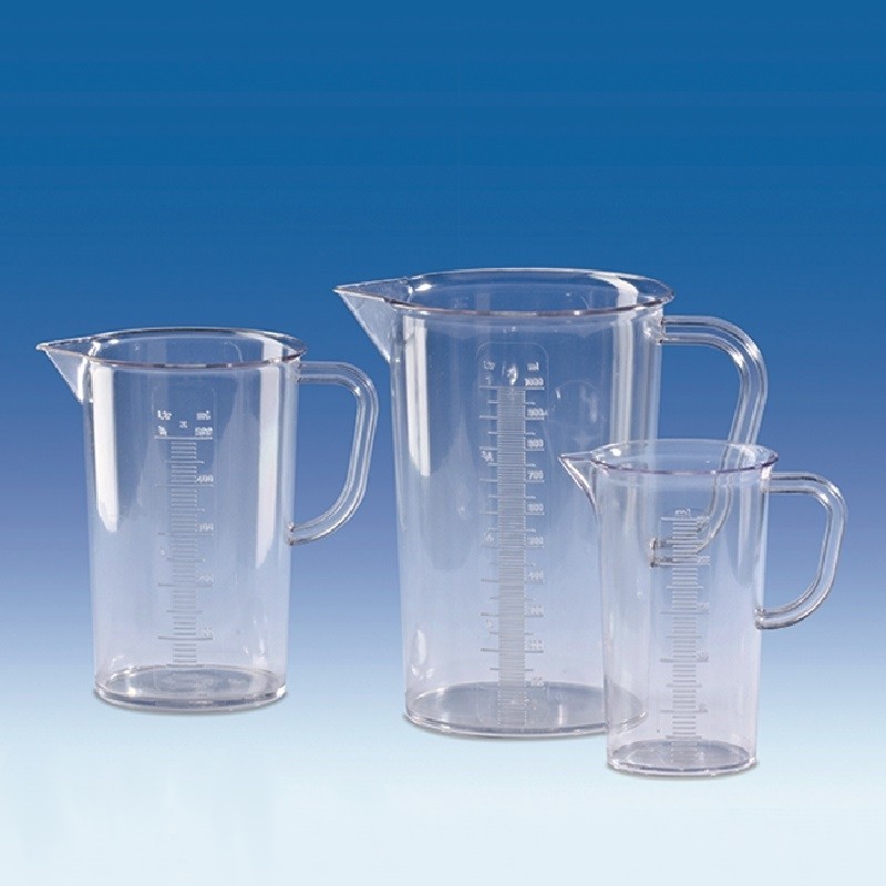 Bécher de laboratoire | Bécher gradué SAN de 250 à 3000 ml VITLAB Contact alimentaire | VIT-44091_1
