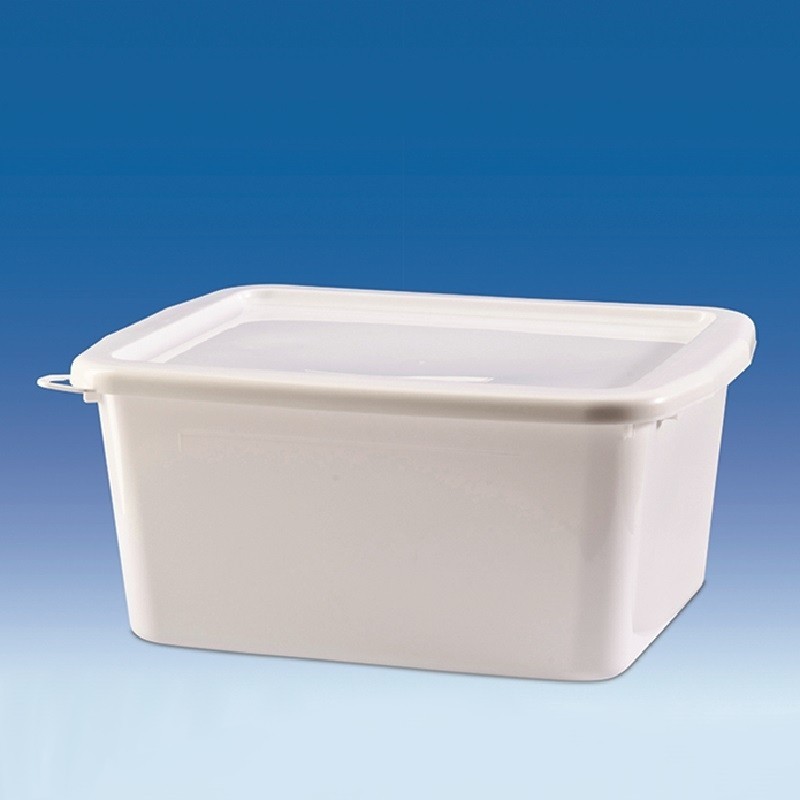 Flacon de laboratoire | Cuve polypropylène avec couvercle 17 litres VITLAB | VIT-43610 Flacon de laboratoire | Cuve polypropylène avec couvercle 17 litres VITLAB | VIT-43610