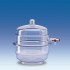 Dessiccateur avec robinet PC VITLAB : Diamètre:171 mm, Diamètre disque:140 mm, Hauteur:206 mm