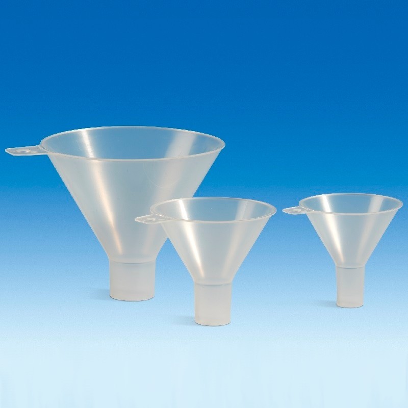 Entonnoir plastique | Entonnoir à poudre polypropylène - Diamètre de 65 à 150 mm - VITLAB | VIT-70794_1