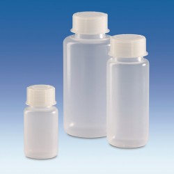 Flacon à col large polypropylène VITLAB | de 250 à 1000 ml
