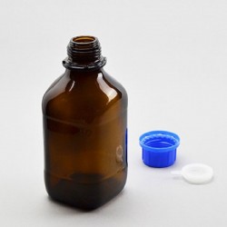 Flacon en verre | Flacon pour Genius 2 et Simplex 2 VITLAB® 100 et 500 ml | VIT-1671505