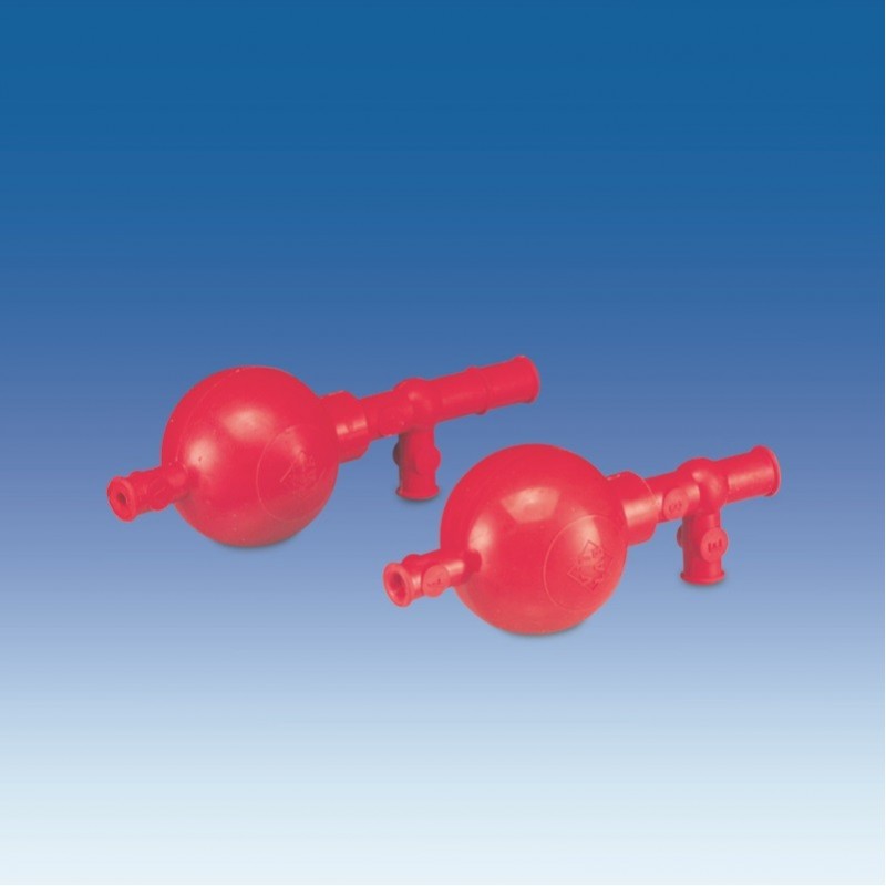 Fiole de laboratoire | Aspire pipette caoutchouc 10 ml, 100 ml VITLAB | VIT-104099_1