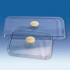 Couvercle pour bac à instruments PS VITLAB : Largeur:150 mm, Longueur:190 mm, Pour bac MF:72098