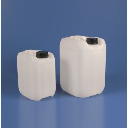 Flacon de laboratoire | Bidon plastique Polyéthylène empilable alimentaire Kartell | de 2 à 20 litres | KAR-1780