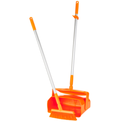 Pelle alimentaire | Vikan Ensemble balai et pelle 350 mm 8 couleurs 5665 | VIK-56653