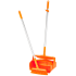 Vikan Ensemble balai et pelle 350 mm 8 couleurs 5665 : Couleur:Orange
