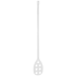 Spatule détectable à trous 1200mm 5 couleurs : Couleur:Blanc