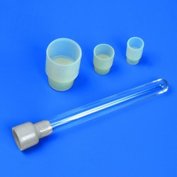Bouchon en silicone renversable pour tubes à essais de 7 à 31 mm