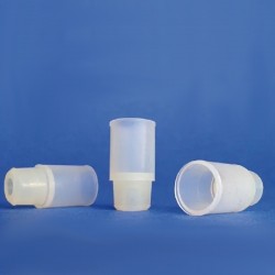 Bouchon en silicone renversable pour tubes à essais de 7 à 31 mm