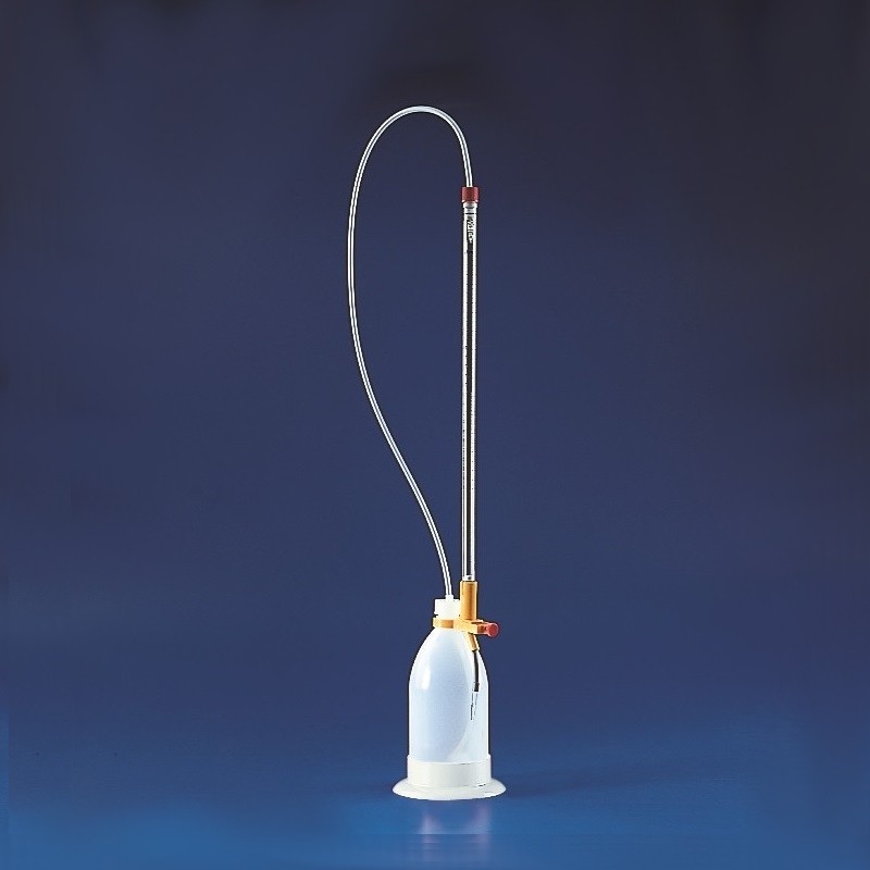 Burette de Schilling | Burette de Schilling 25 et 50 ml avec flacon 1Litre Kartell 1980 / 1981 | KAR-1980_1