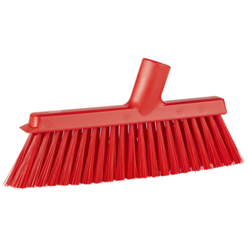 Brosse Alimentaire | Vikan Balai moyen biseauté avec pas de vis incliné 250 mm 5 couleurs 3103 | VIK-31033