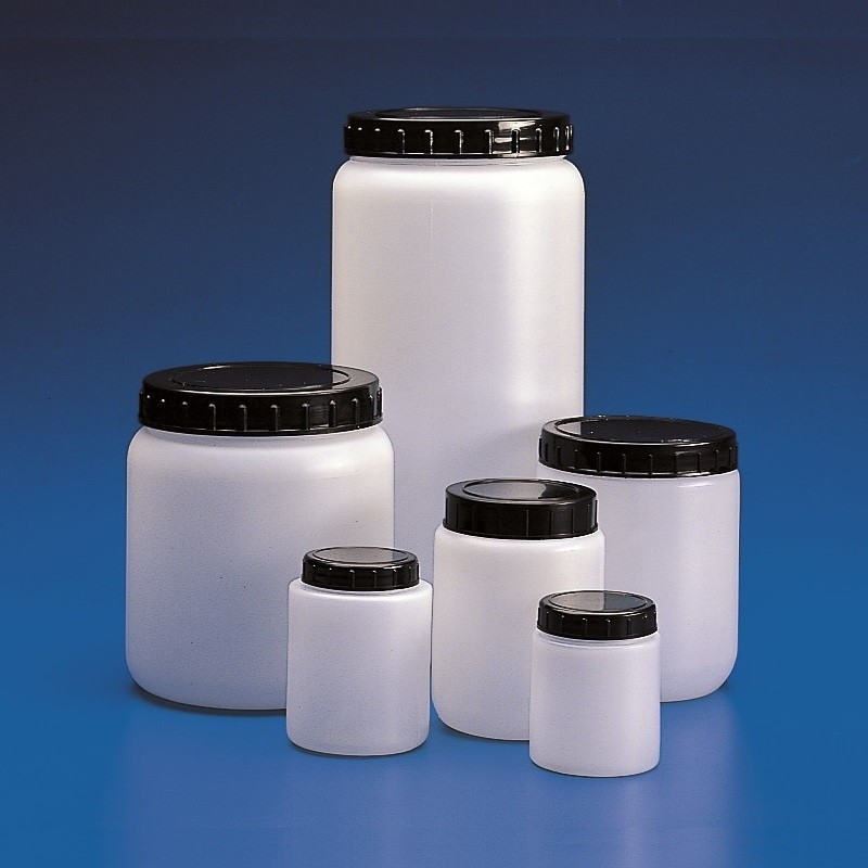 Flacon de laboratoire | Flacon à poudre - Polyéthylène - de 70 à 2000 ml - Kartell