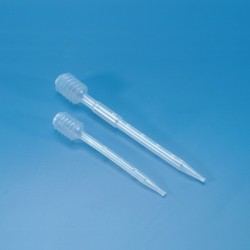 Micropipette | Pipette Pasteur gradué compte gouttes PE 1 ml et 5 ml boîte de 100 pièces Kartell | KAR-315_1