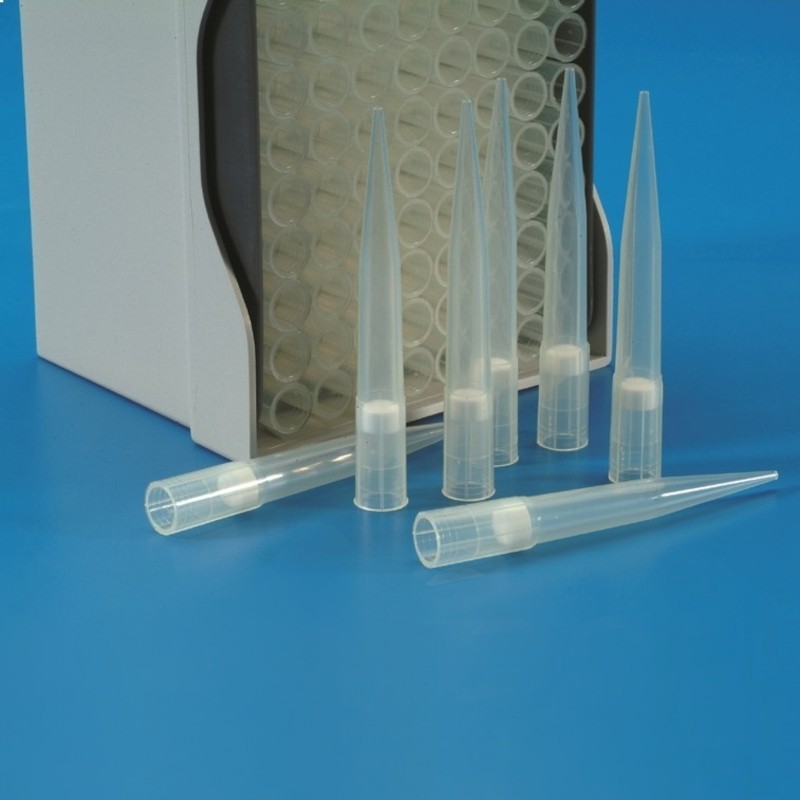 Pointe cône pipette  | Pointe de pipette cône stérile avec filtre capacité 50-1000 μl Eppendorf® et Gilson® Kartell | KAR-9633
