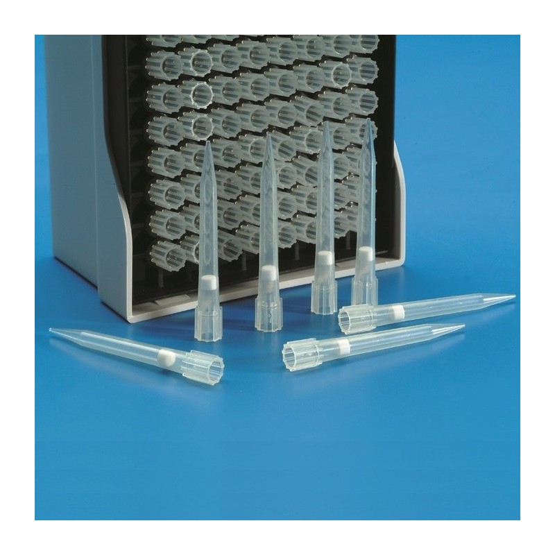 Pointe cône pipette  | Pointe de pipette cône stérile avec filtre capacité 20-300 μl Eppendorf® Kartell | KAR-9637