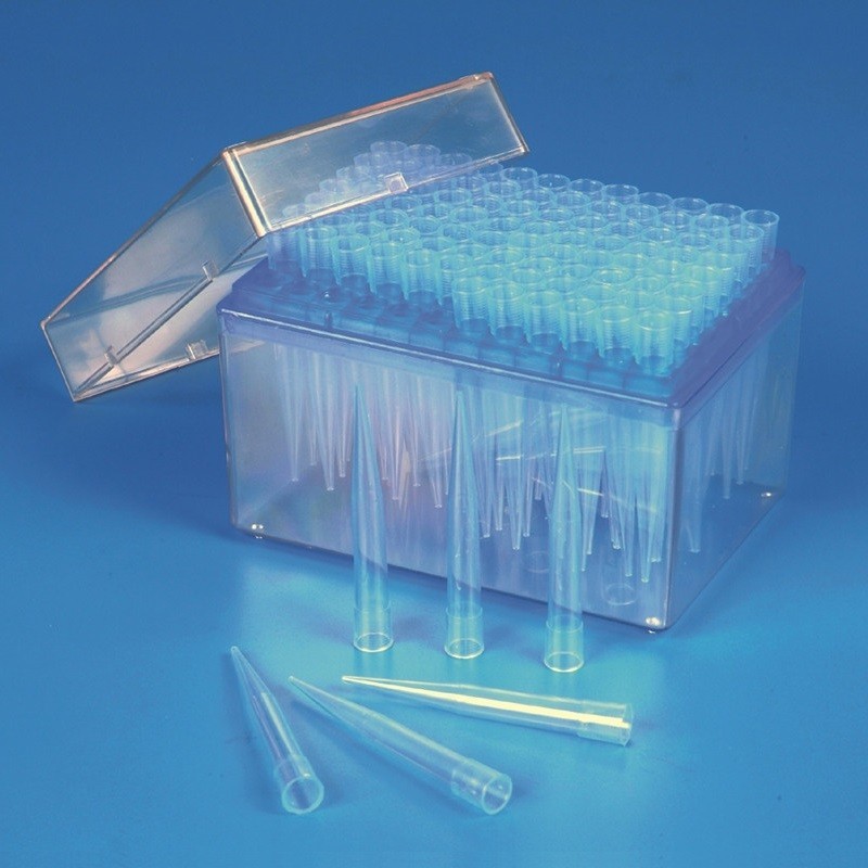 Pointe cône pipette  | Cône pour micropipette universel capacité 100-1000 μl par 96 pièces Kartell | KAR-9615