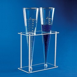 Entonnoir plastique | Entonnoir à sédimentation Imhoff Kartell 1055 - 1000 ml