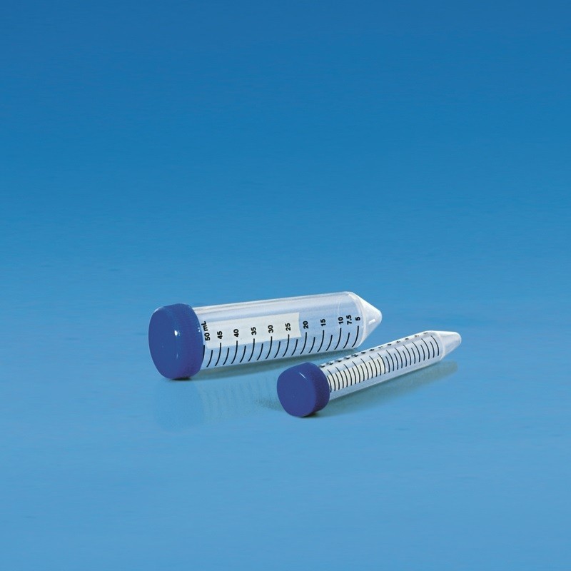 Tube et microtubes à essais | Tube à centrifuger stérile conique gradué 15 et 50 ml par 400 et 500 pièces | KAR-84008