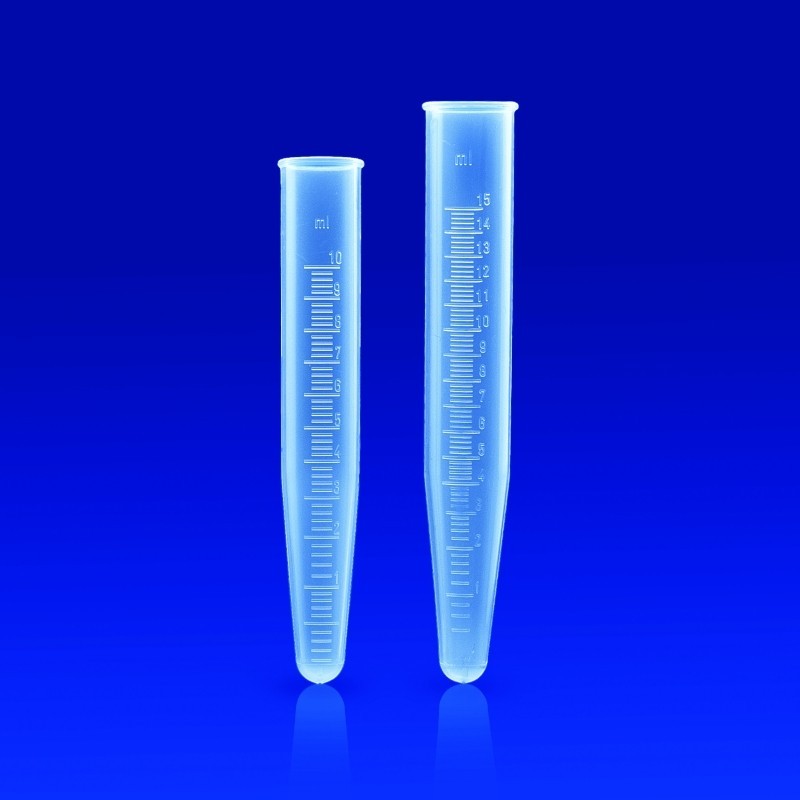 Tube et microtubes à essais | Tube à centrifuger conique gradué polypropylène 100 pièces Kartell | KAR-2300
