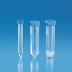 Tube et microtubes à essais | Tube à essai conique gradué polypropylène 15 et 50 ml Kartell | KAR-84000_1