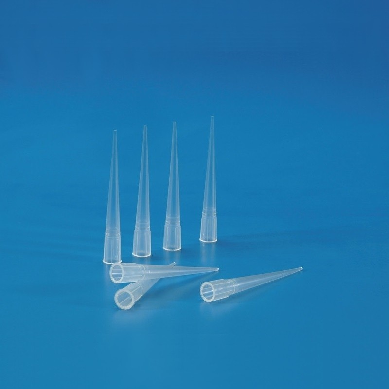 Pointe cône pipette  | Pointe de pipette 2-300 μl par 1000 pièces, rack et recharge de 96 Kartell | KAR-971
