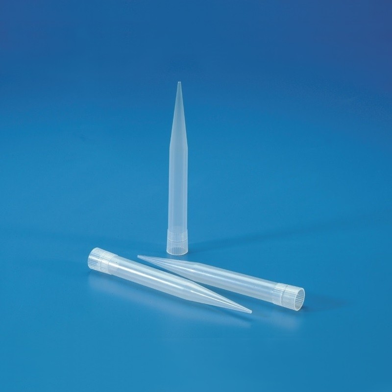 Pointe cône pipette  | Pointe de pipette 2000-10000 μl par 100 pièces et rack de 25 Kartell | KAR-943
