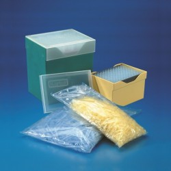 Pointe cône pipette  | Pointe de pipette 2-20 μl par 1000 pièces, rack et recharge de 96 Kartell | KAR-979