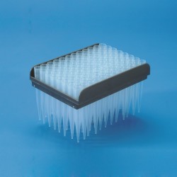 Pointe de pipette 50 -1000 μl par 1000 pièces, rack et recharge de 96 Kartell