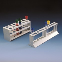 Support tubes à essais et pipettes | Porte tube à essais pour 10 à 24 tubes Kartell | KAR-559_1