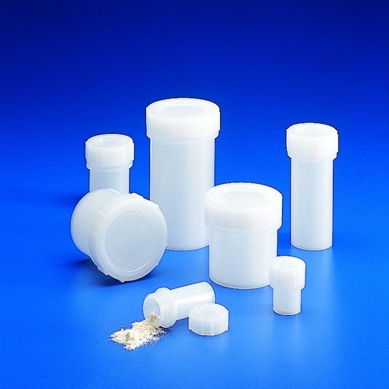 Flacon de laboratoire | Pot LDPE couvercle vissé de 5 à 180 ml Kartell | KAR-910