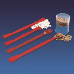 Matériels de laboratoire | Spatule double et cuillère - 4 modèles - Kartell