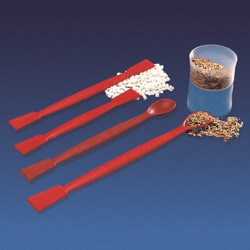 Matériels de laboratoire | Spatule double et cuillère - 4 modèles - Kartell