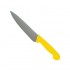Couteau de cuisine détectable lame standard inox 3 dimensions 5 couleurs BST Detectable : Couleurs manches:Jaune, Dimensions lames:15 cm, Lames :Lame standard