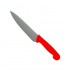 Couteau de cuisine détectable lame standard inox 3 dimensions 5 couleurs BST Detectable : Couleurs manches:Rouge, Dimensions lames:15 cm, Lames :Lame standard