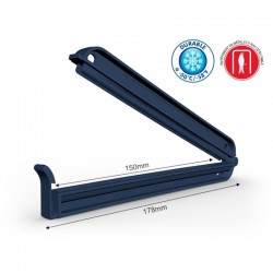Accessoires détectables | Pince sac détectable alimentaire - fermeture 150 et 320 mm - Weloc | PRO-P2064-2_1